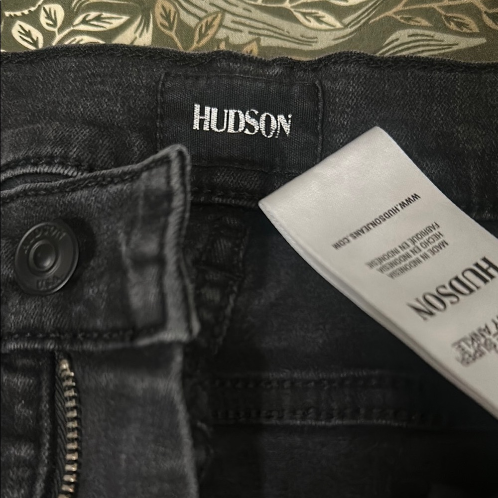 Hudson Jeans Black Denim, skinny jeans